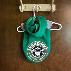 Starbucks DOG sweater